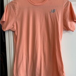 New Balance Coral Tee with Logo